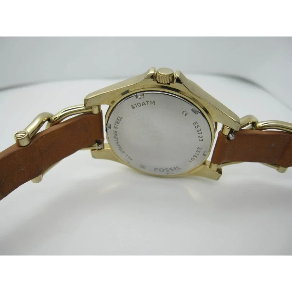 Women's Fossil 10ATM WR Crystals Analog 40mm Dial Watch (C988)